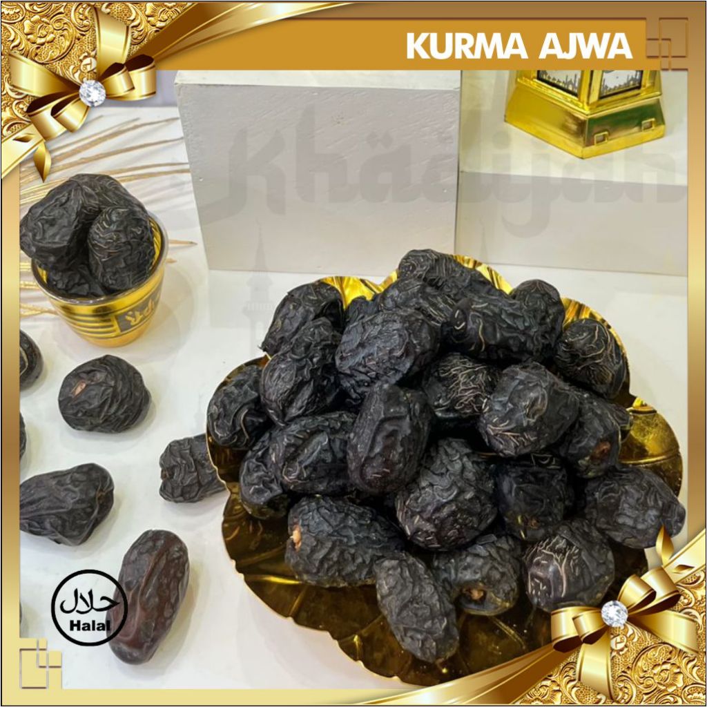 

Kurma Ajwa (Kurma Nabi eceran dan kiloan)