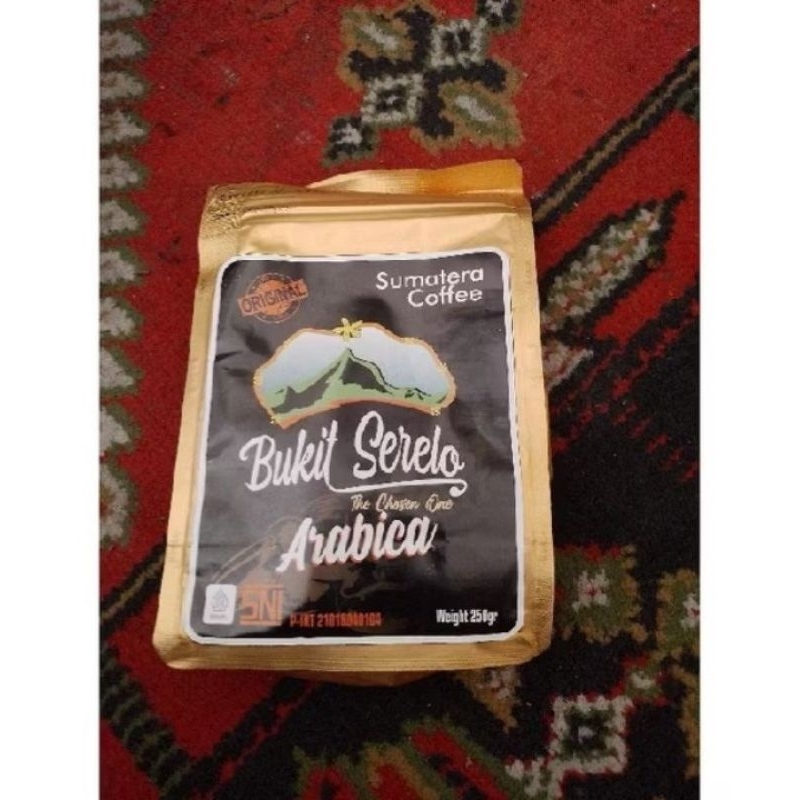 

kopi bukit slero arabika asli lahat sumsel isi 2 bungkus perbungkus 250grm