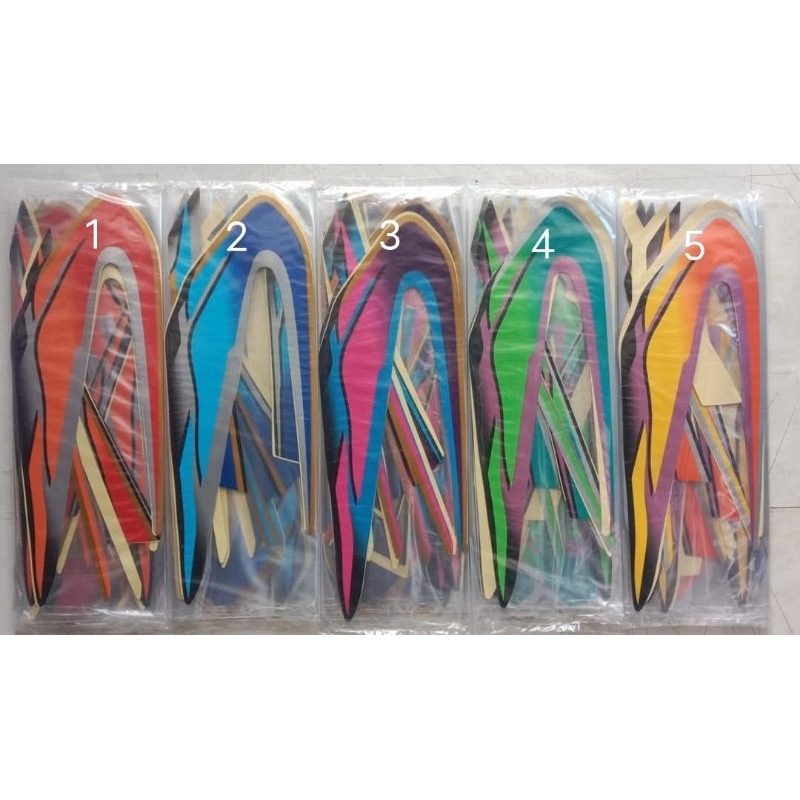 Striping standart Yamaha Rx king 1999/1 set full body kereta/High Quality