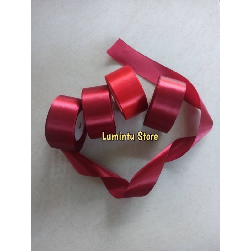 

Pita Satin Ribbon 4 cm Per Roll Pita Parcel Gift Hampers Pita Organdi Ribbon 4 cm DIY Crafts Grossgrain