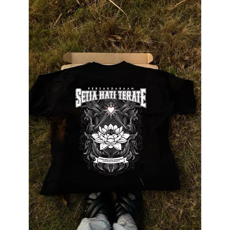 BAJU KAOS PSHT TERBARU CASUAL KAOS SHINING HEART SIMPLE DISTRO KEREN / Baju Kaos Psht Terbaru Distro