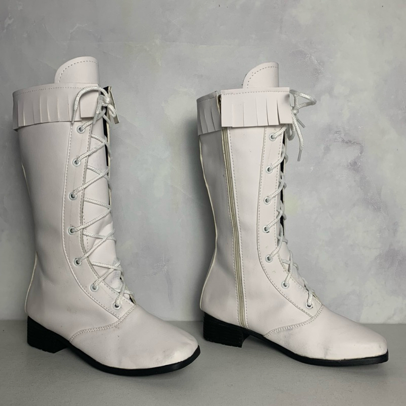 Diskont Sepatu Mayoret Drumband Anak Tk Sd Smp Sma Dewasa Marching Putih Pria/Wanita,Cewek/Cowok