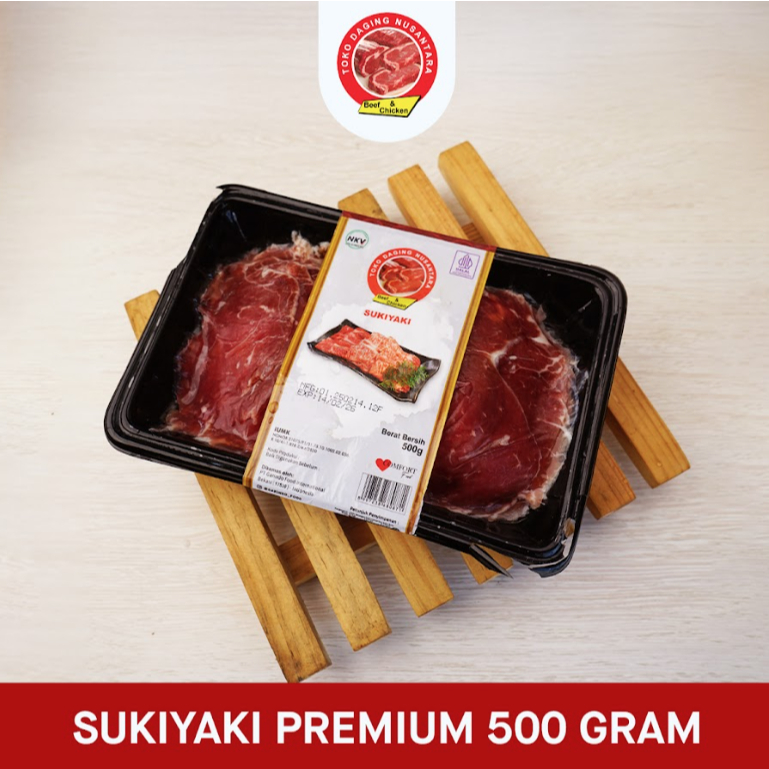 

DAGING SLICE SUKIYAKI PREMIUM 500GR