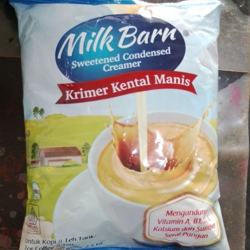 

susu kental manis MILK BARN 2.5KG