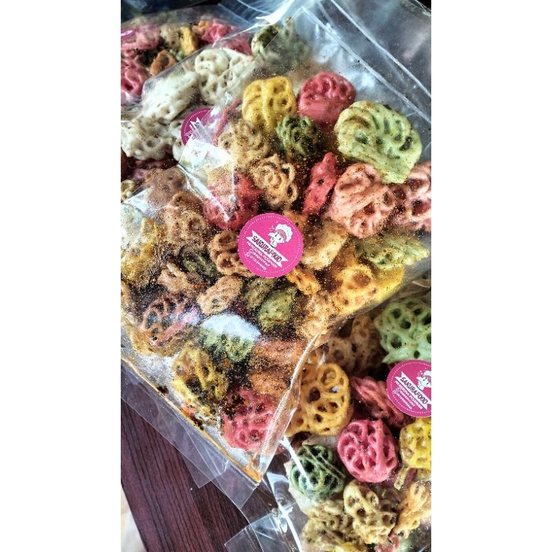 

KERUPUK BANTET PEDAS DAUN JERUK // KERUKPUK SEBLAK PEDAS GURIH // KERIPIK BANTET PEDAS