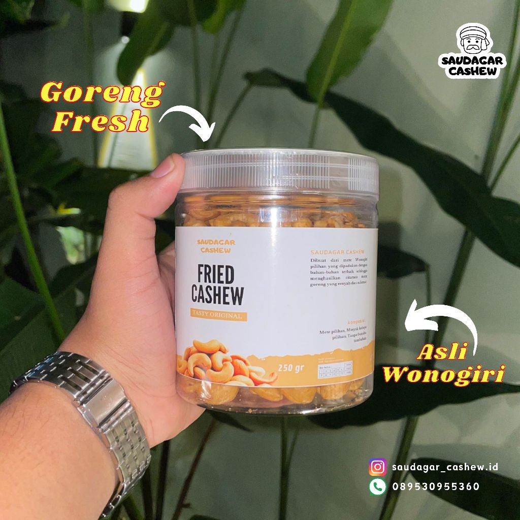 

Mete Goreng Original Asli Wonogiri 250g