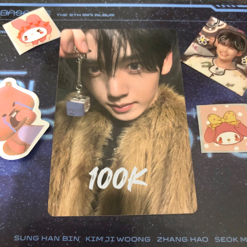 [Ready Stock] PC photocard official Han Yujin Zerobaseone ZB1 Album blue paradise keycap ver.