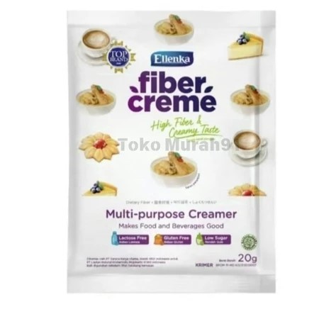 

FIBER CREME /PENGGANTI SANTAN BERAT 10 X 20 GR