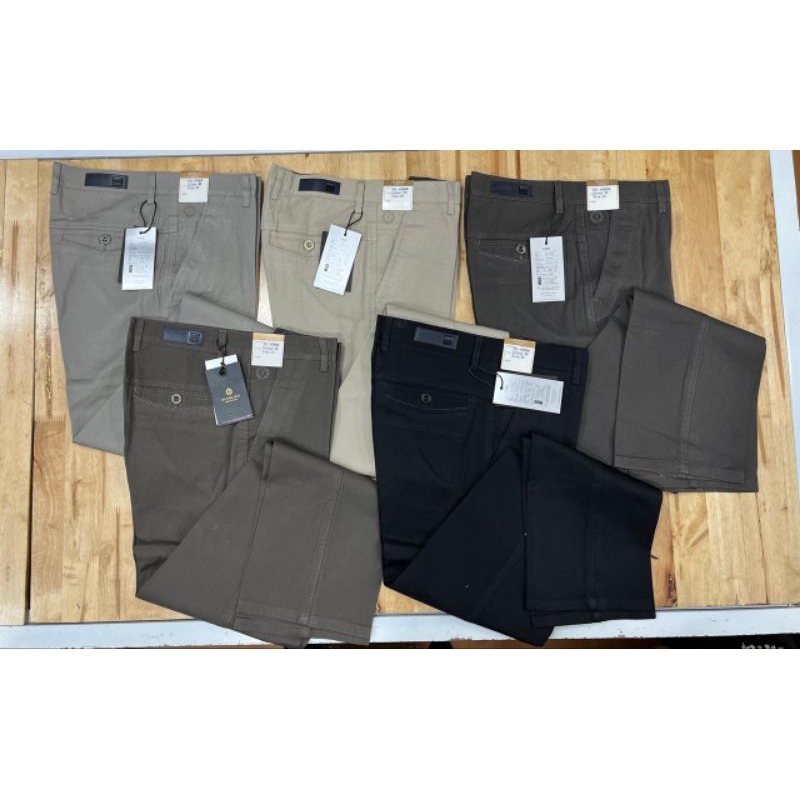 jh pailaisi officer celana chinos canvas reguler celananya para bos muda