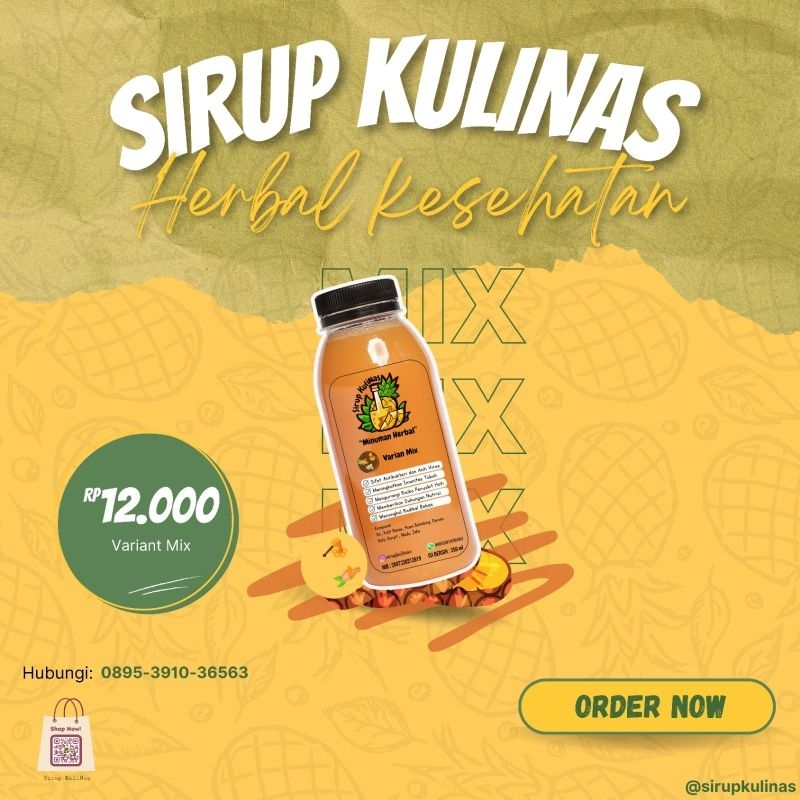 

Sirup KuliNas Variant Mix