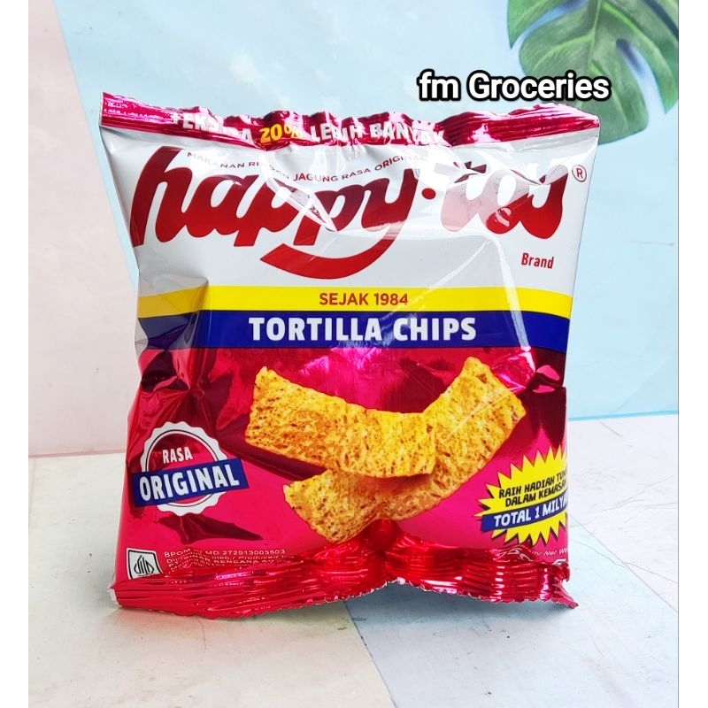 

Happy Tos Tortila 23 gram isi 5 pack