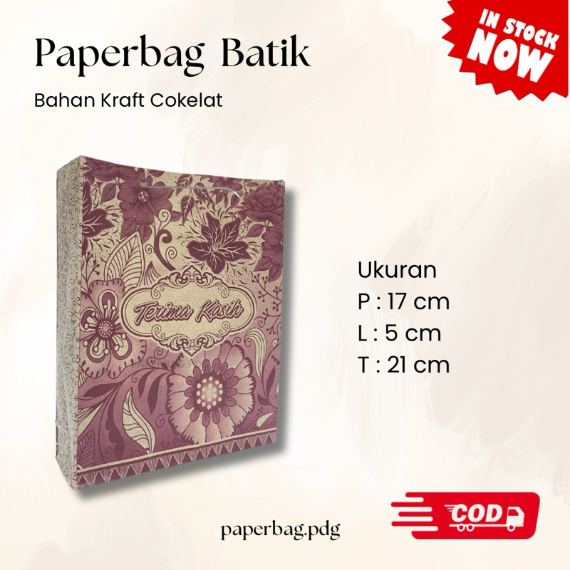 

Paperbag Motif Batik Terimakasih Uk. 21x5x17cm | READY STOCK | | Paperbag Motif | PaperbagGift | Tas Kado | Paperbag Barang | Paperbag Toko | Paperbag Cantik | Paperbag Full Print | Paperbag Tebal | Paperbag Kuat | Paperbag Terimakasih