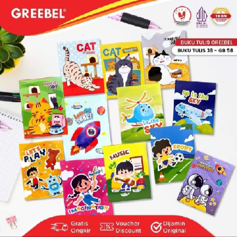 

GREEBEL BUKU TULIS ISI 58 LEMBAR