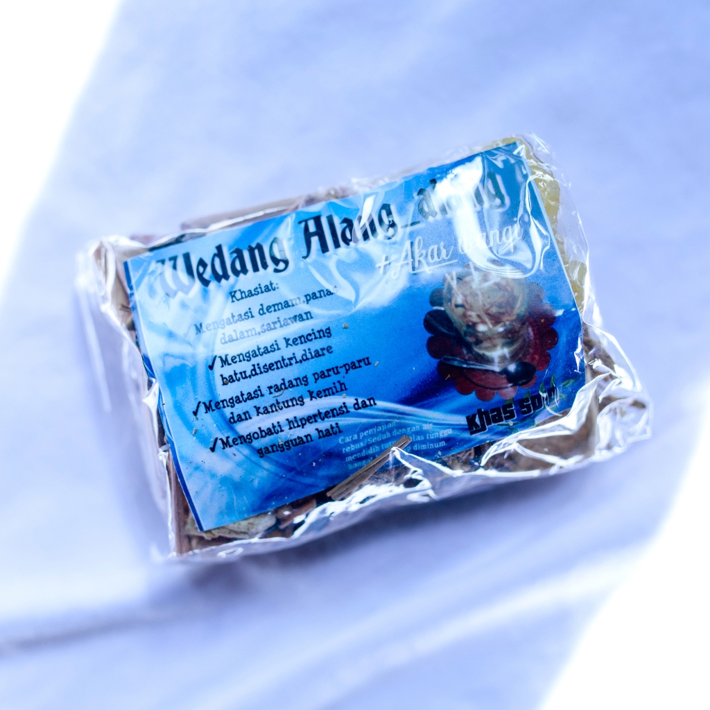 

Wedang/Jamu ALANG - ALANG AKAR WANGI Rempah Herbal1Bks/pcs
