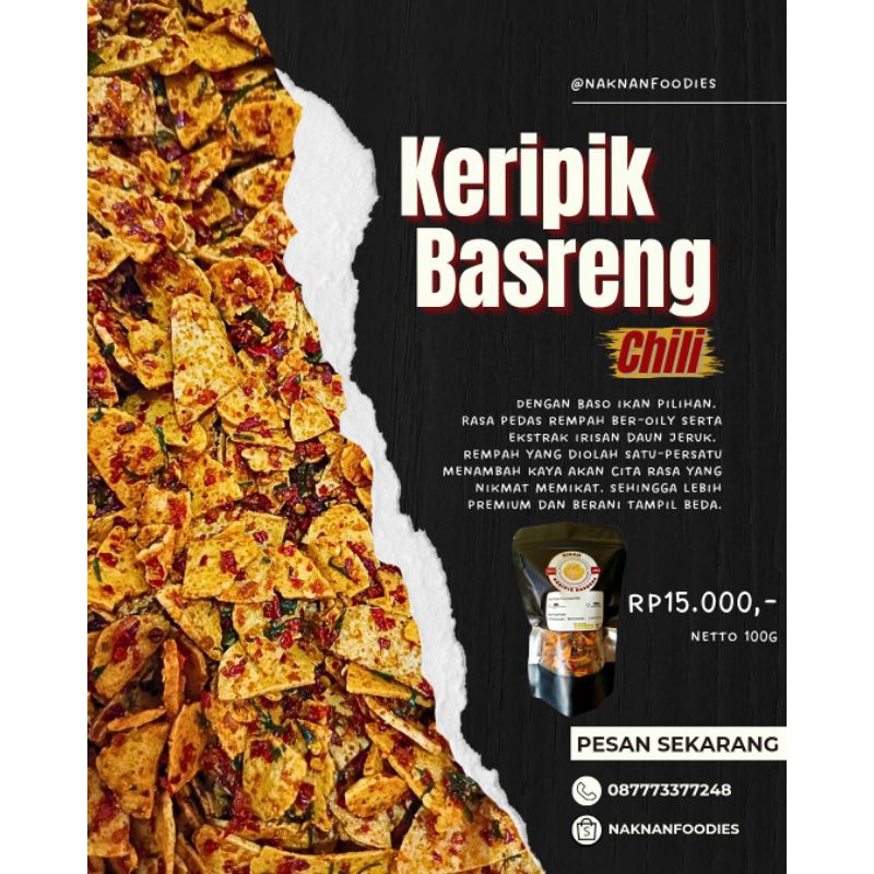 

KERIPIK BASRENG DAUN JERUK