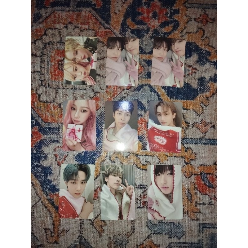 [READY STOCK] Photocard PC NCT 127 WISH WAYV AESPA PINK CHRISTMAS 2024 Giselle Ten Kun Winter Jaehee