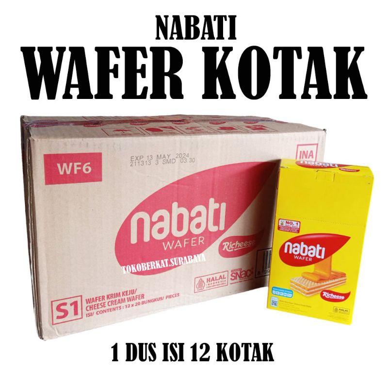 

NABATI WAFER 5g (1 Karton 12box)