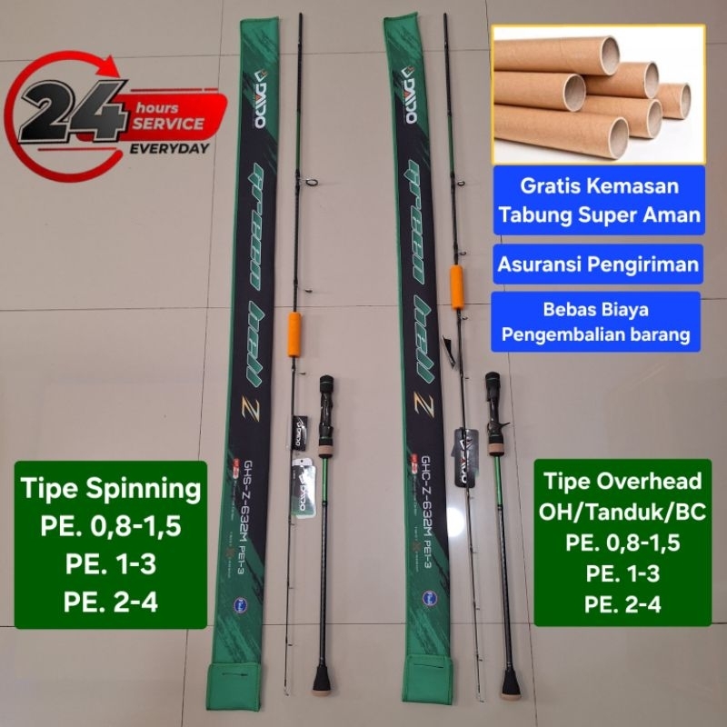 JORAN DAIDO GREEN HELL Z BARU PE 0,8-1,5. 1-3. 2-4 FUJI. light jigging spinning overhead oh bc sp