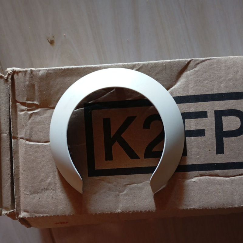 lis tutup spion scoopy warna putih original bawaannya motor