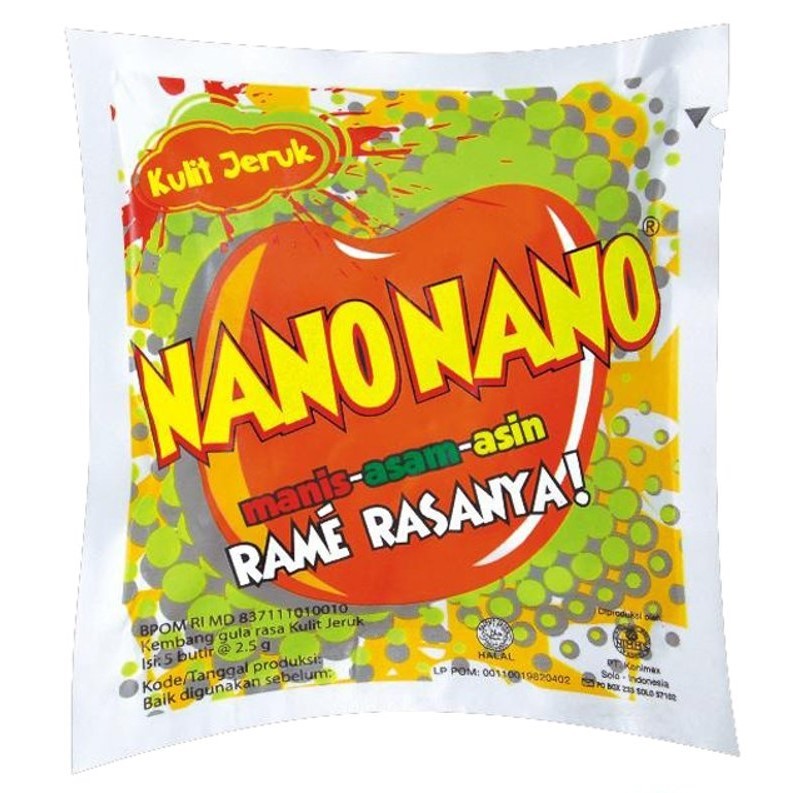 

Nano Nano Candy Pack 5 x 2.5 gr