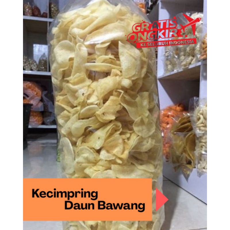 

Kecimpring singkong daun bawang Uk 1kg