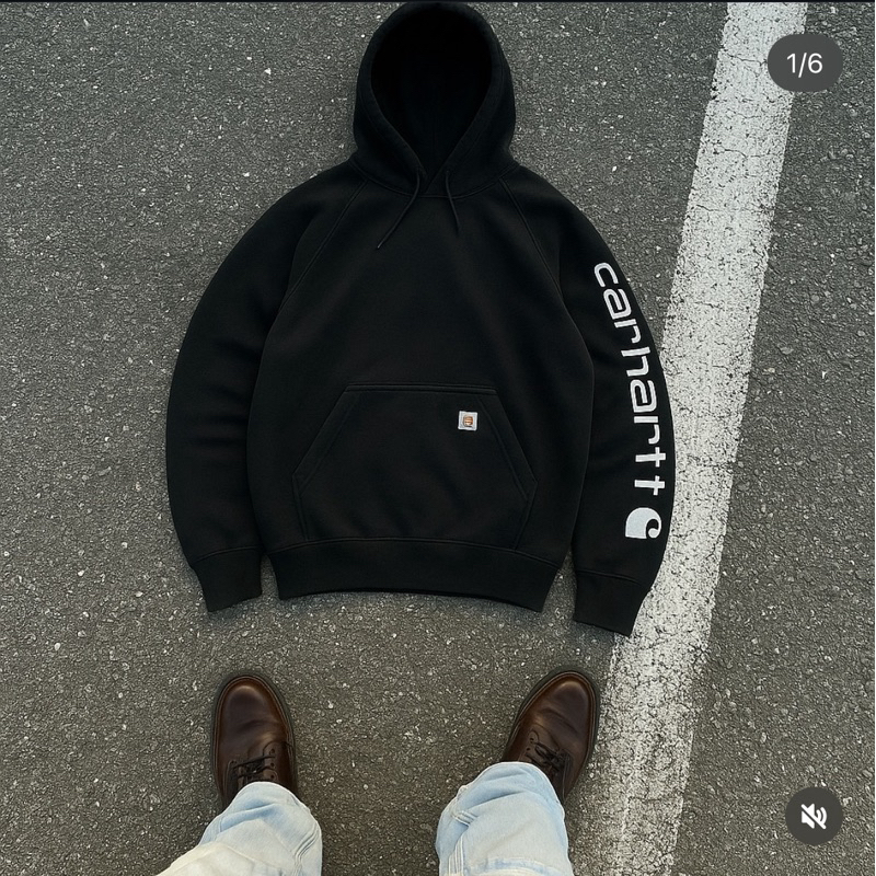 Hoodie Carhartt Spellout