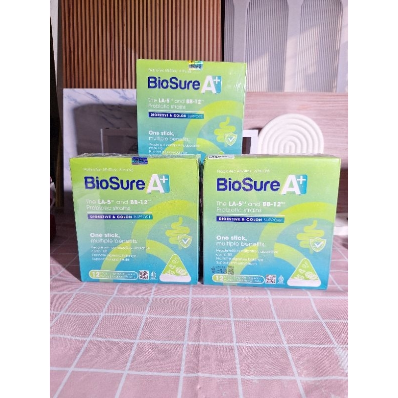 

[3 PAKET] BIOSURE A+ SUSU PROBIOTIK UNTUK PENCERNAAN