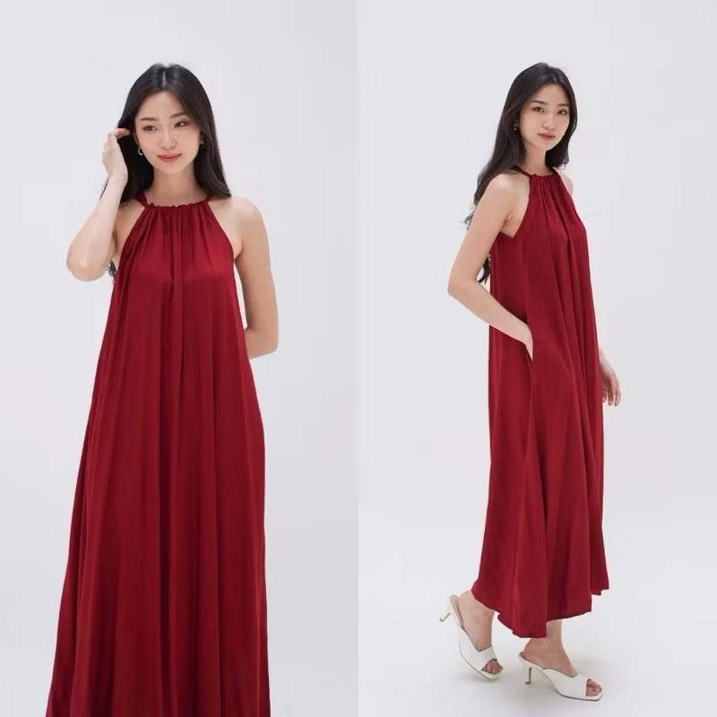 ANNA DRESS/DRESS PANTAI ELEGANT/HALTER DRESS PANTAI/INNER DRESS PANTAI/