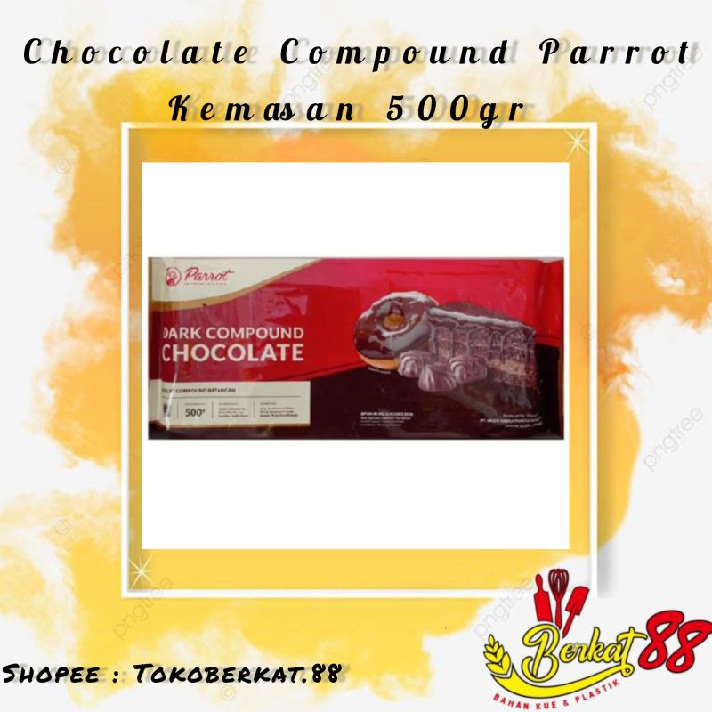 

CHOCOLAT COMPOUND PARROT KEMASAN 500GR