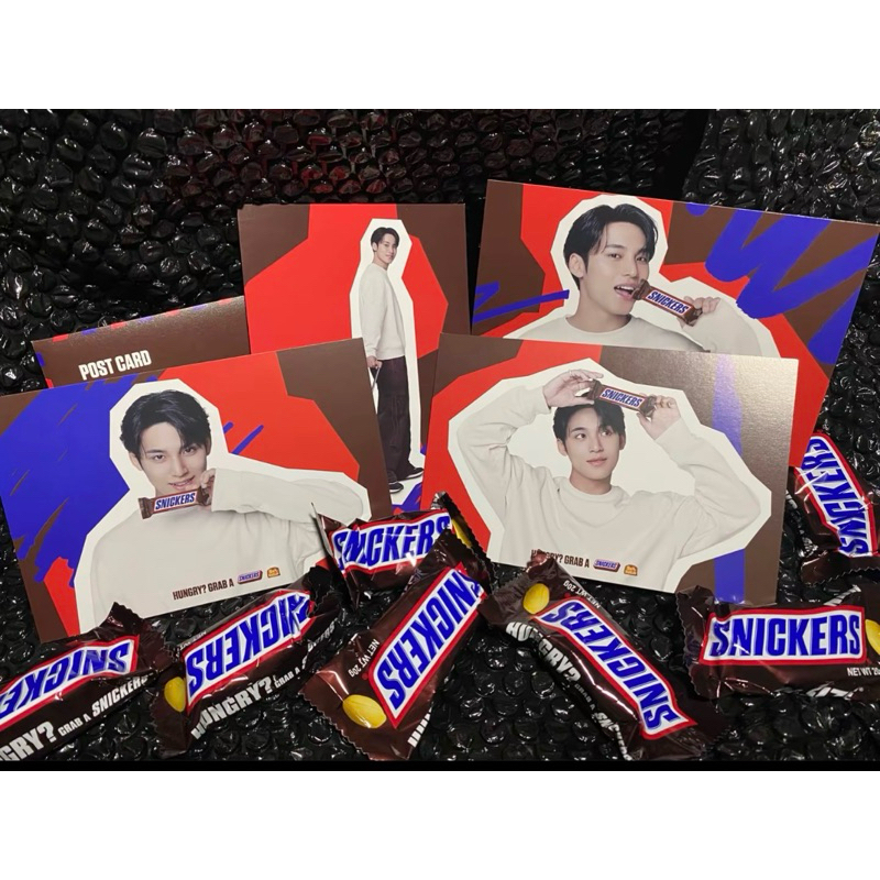 

snickers x mingyu (5 snickers + 1 set postcard)