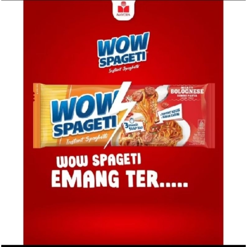 

wow spageti 1 paket isi 5 pcs
