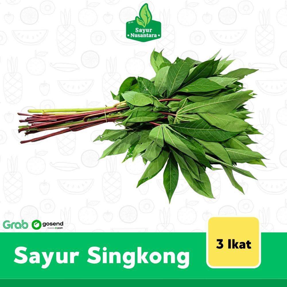 

Daun Singkong 3 Ikat - Sayur Nusantara