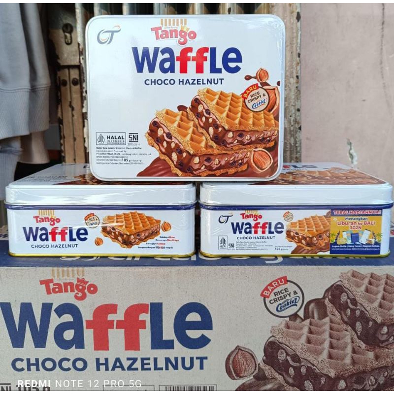 

1 kaleng tango waffle choco hazelnut