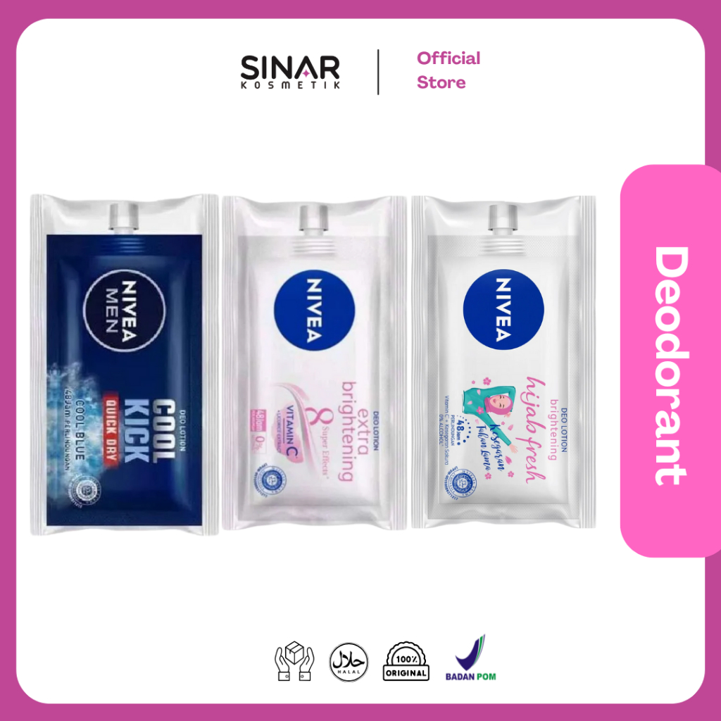 Nivea Deodorant Lotion Sachet