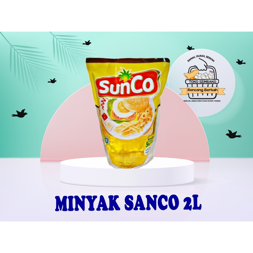 

SUNCO COOKING OIL REFILL 2 LITER - MINYAK GORENG