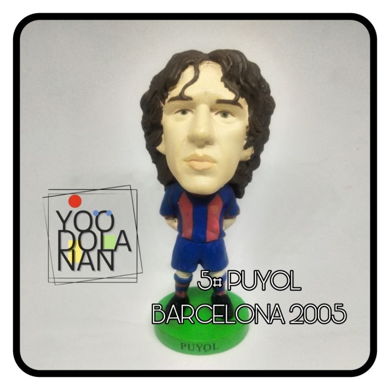 5# PUYOL - BARCELONA 2005 CORINTHIAN PROSTARS FIGURE PEMAIN BOLA
