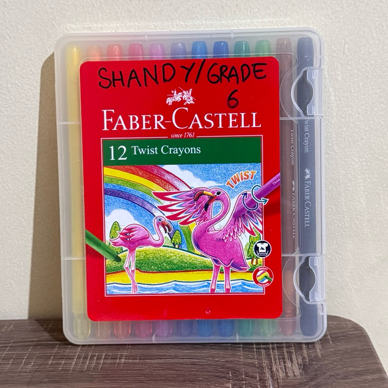 

Faber-Castell Twist Crayon Set 24