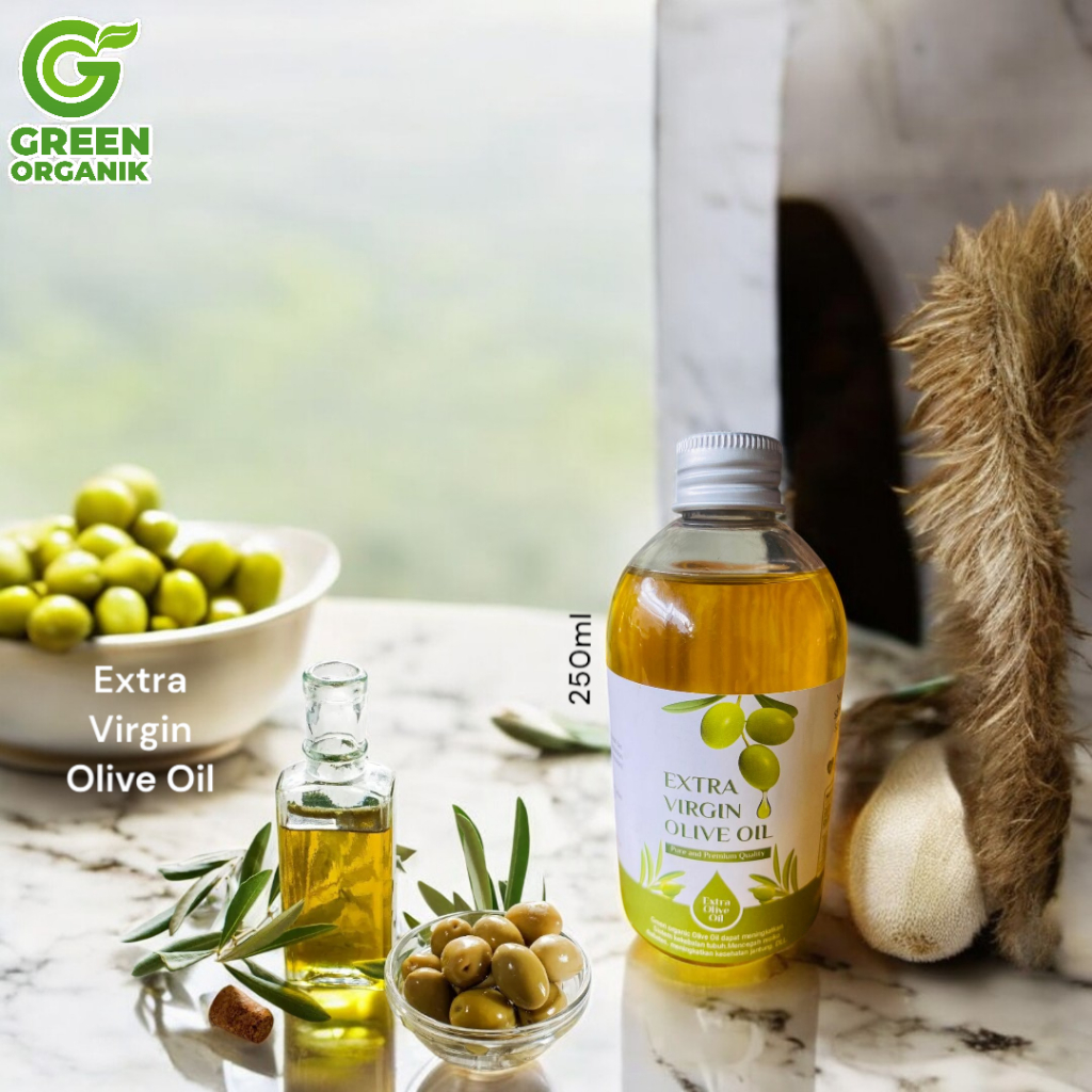 

GREEN ORGANIK Minyak Zaitun / Extra Virgin Olive Oil 250ML