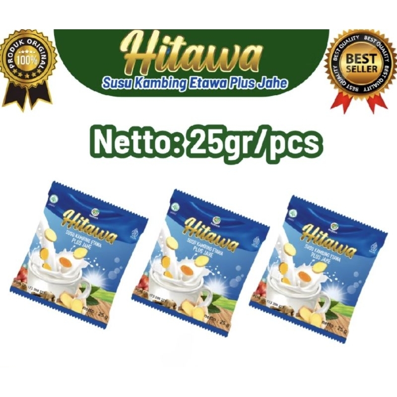 

HITAWA Susu Kambing Etawa Plus Herbal Jahe Kunyit Temulawak 25gr