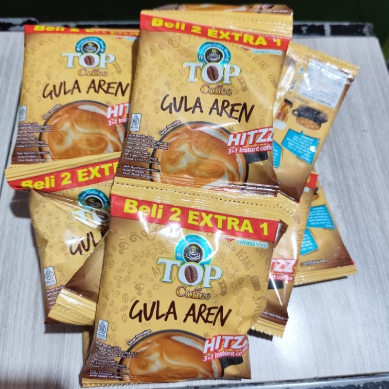 

TOP KOPI GULA AREN 22gr 1 gtg isi 10 +1