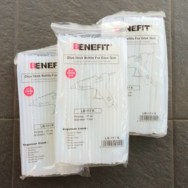 

Isi Lem Tembak Lem Bakar Benefit LB-111K Kecil ( Pak ) SF6