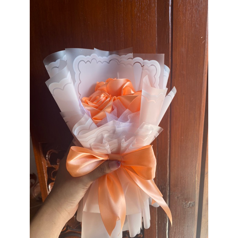 

buket pita satin untuk wisuda graduation valentine