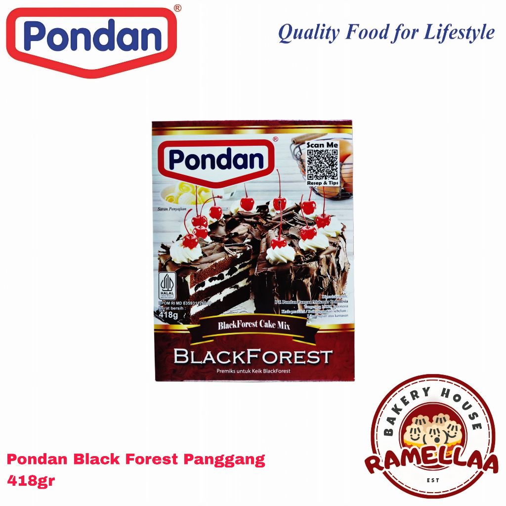 

Pondan Black Forest Panggang 418gr