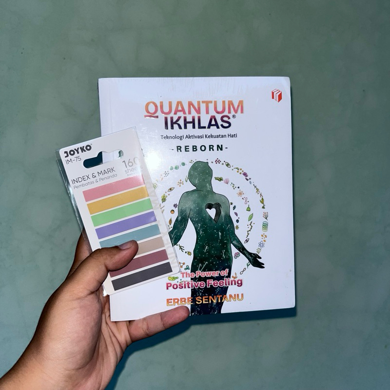bukudarilemariku | buku baru | quantum ikhlas free pembatas