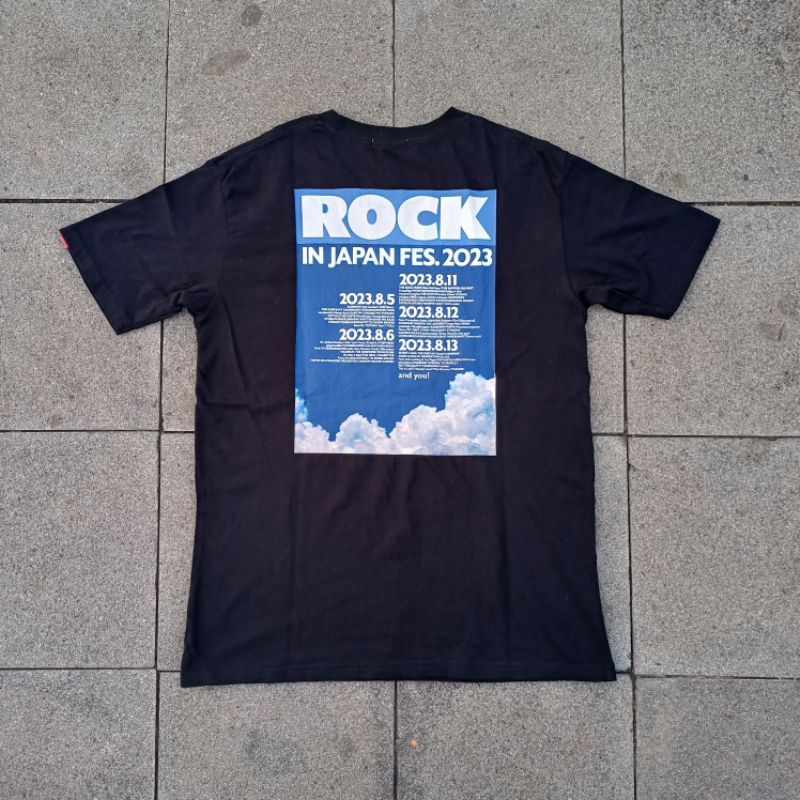 Kaos Band Jepang Official Rock in Japan 2023