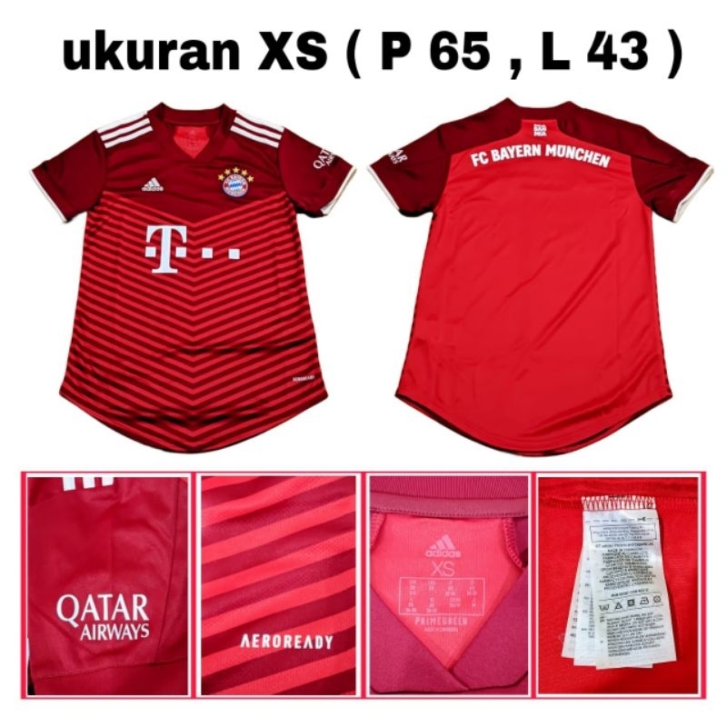 Baju bola Jersey fans FC Bayern Munchen Original