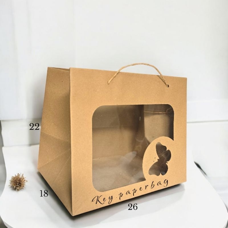 

Paper Bag Variasi Mika Bento Uk 26x18x21
