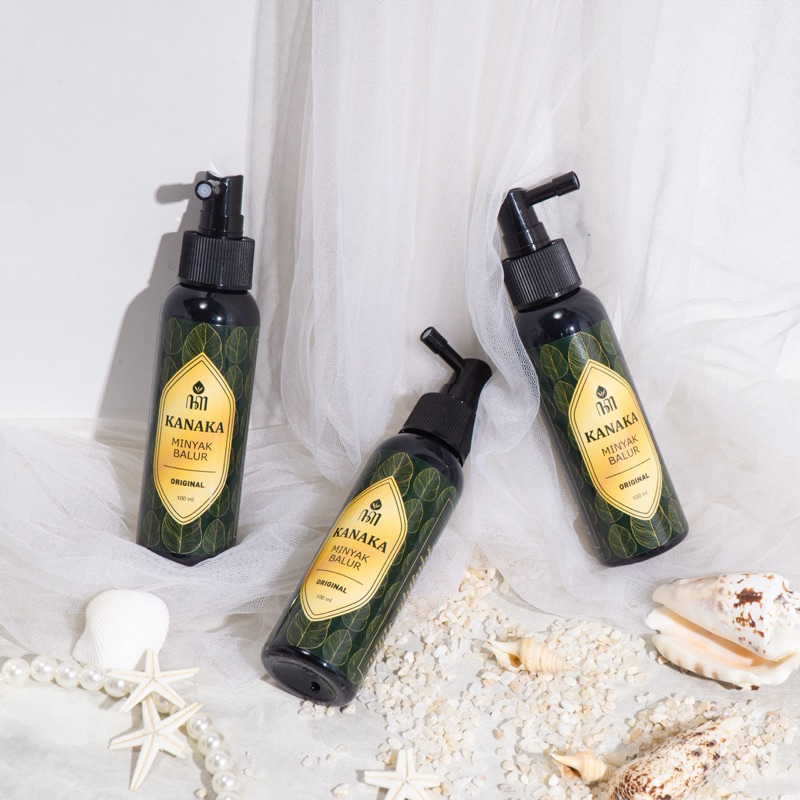 Kanaka minyak 100ml Minyak balur Pijat Urut Terapi Aromaterapi Nyeri dan Kesemutan Healing Alami Kut