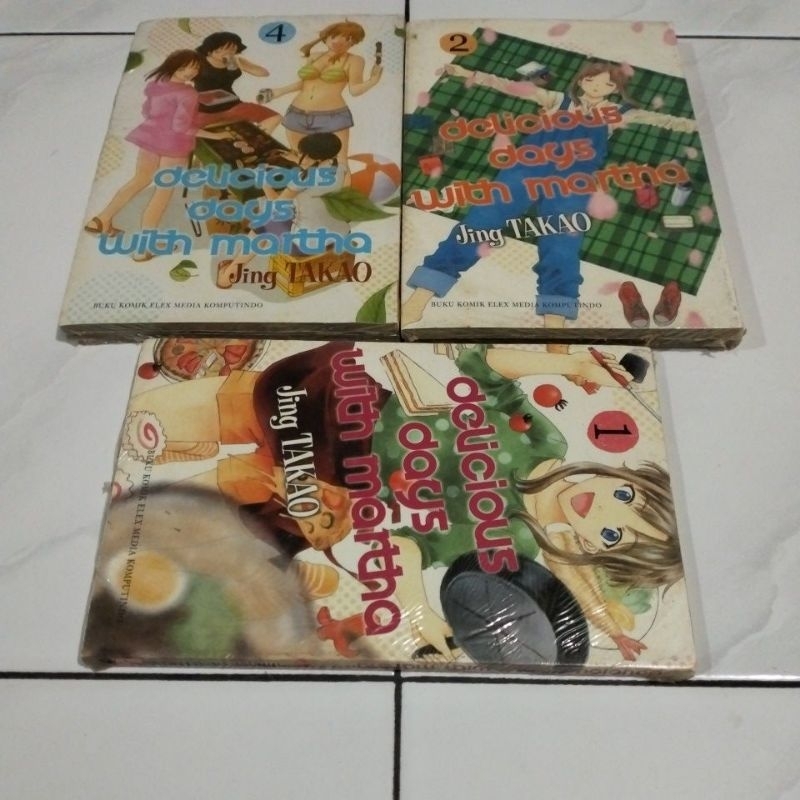 komik delicious days with martha
