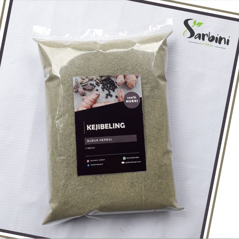 

Kejibeling bubuk 100 gram / Serbuk Daun Kejibeling Asli / Daun Kecibeling Murni